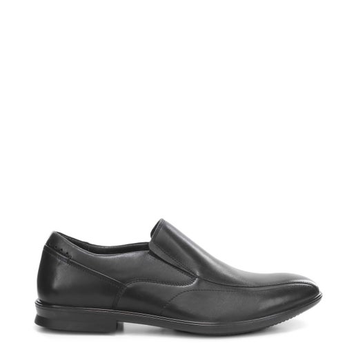 Callan Leather Dress Shoes in Black | Hush Puppies