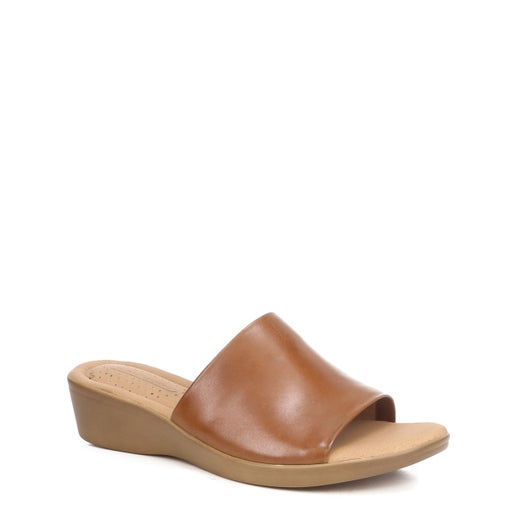 Coco Leather Wedges in Tan | Hush Puppies